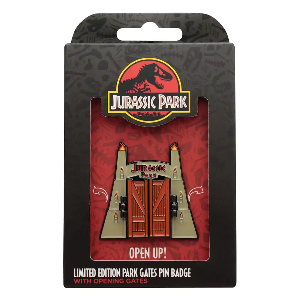 Jurassic Park Anstecknadel Gates Hinged Produktfoto