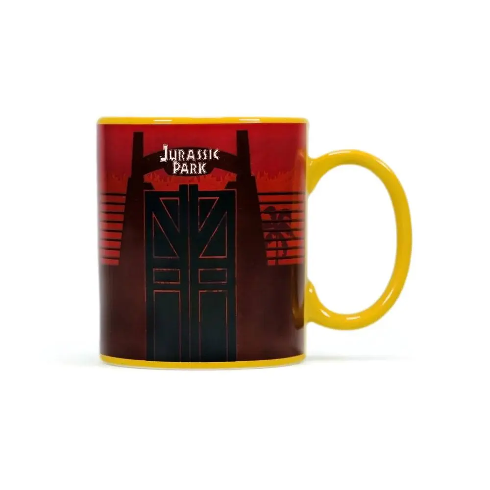 Jurassic Park Tasse mit Thermoeffekt Gates Produktfoto