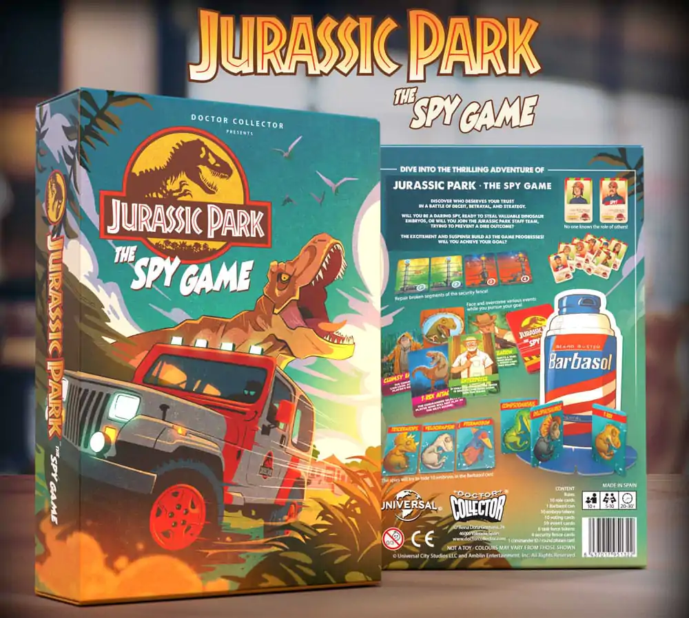 Jurassic Park Brettspiel The Spy Game *Englische Version* termékfotó