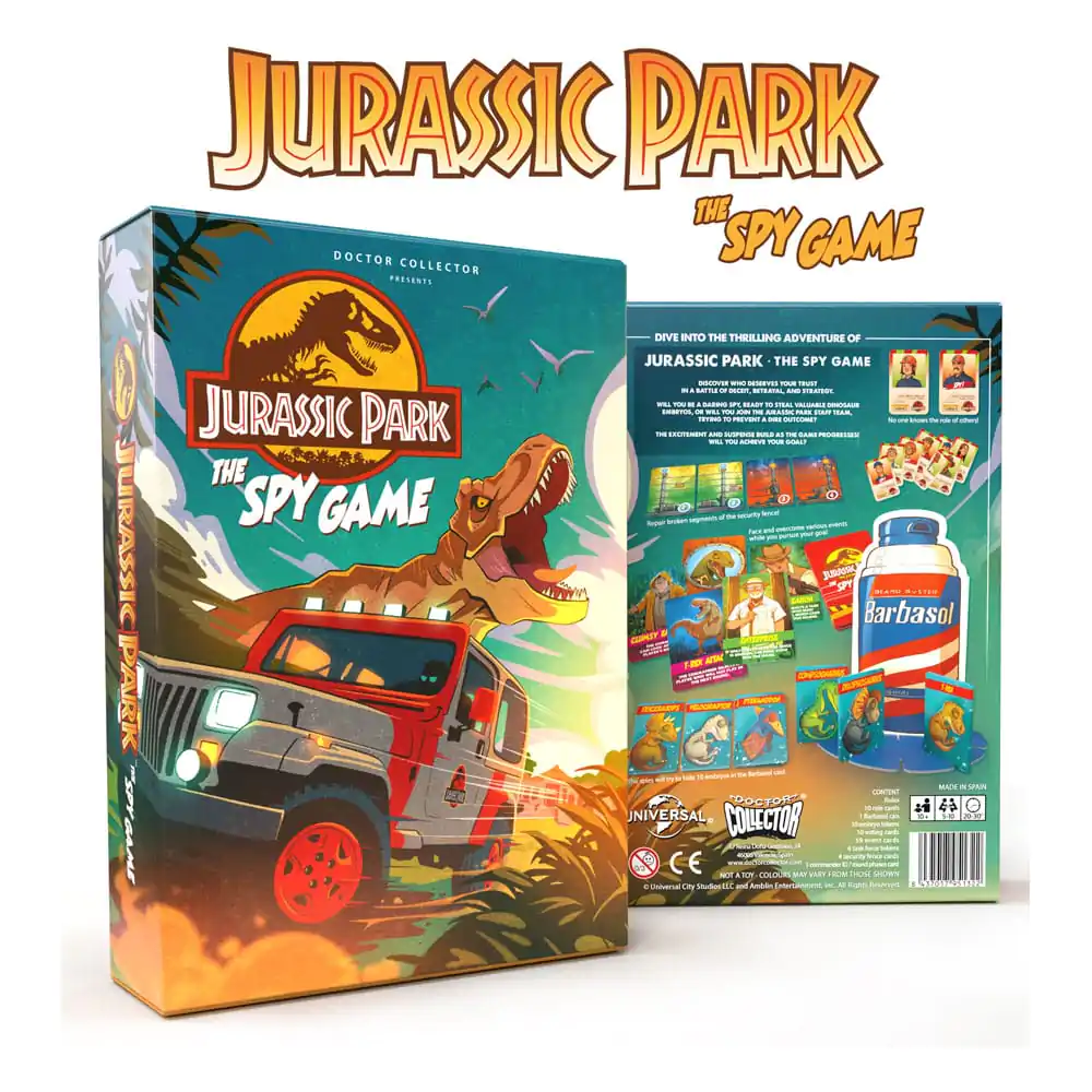 Jurassic Park Brettspiel The Spy Game *Englische Version* termékfotó
