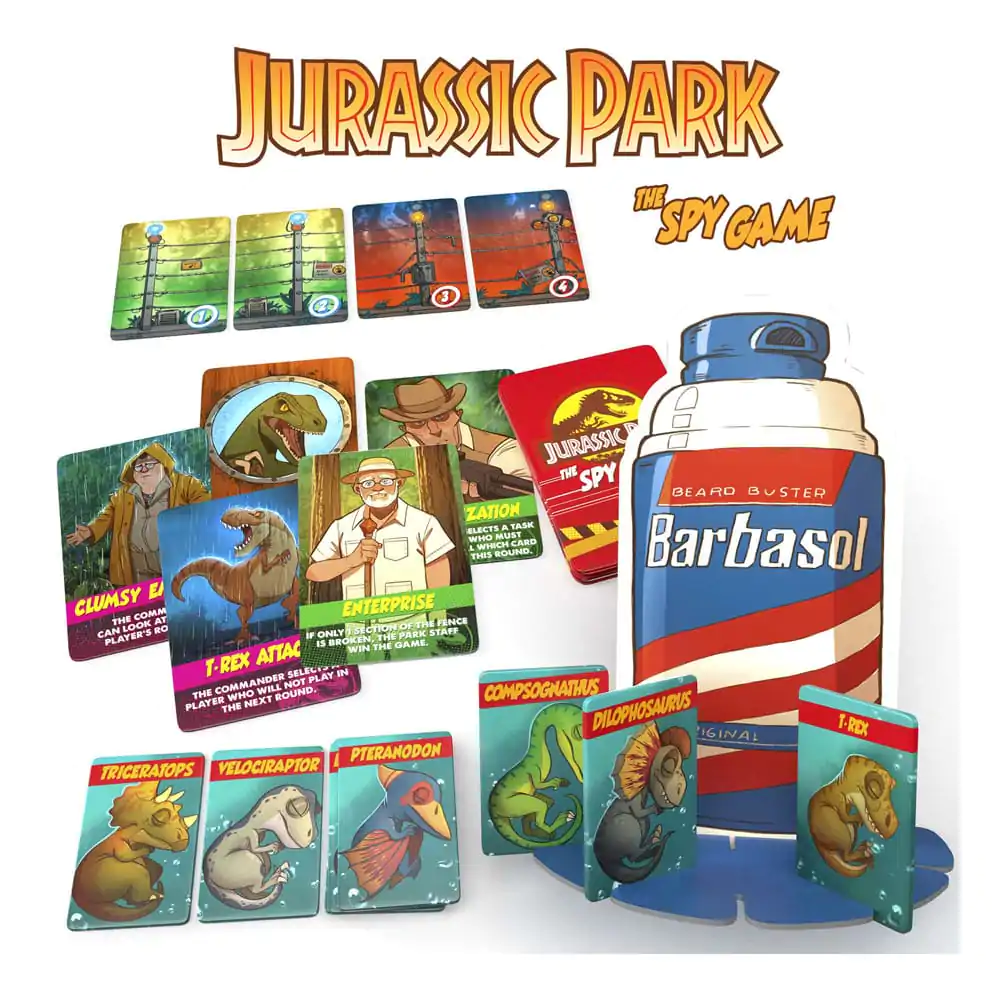 Jurassic Park Brettspiel The Spy Game *Englische Version* termékfotó