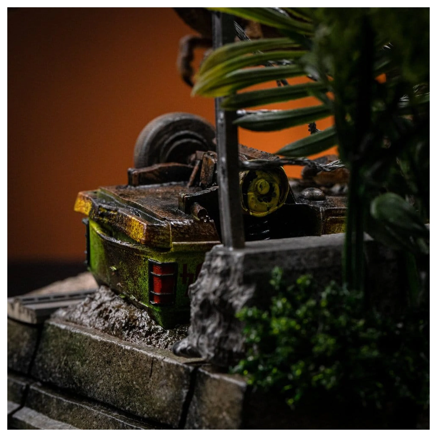 Jurassic Park Icons Statue T-Rex Breakout Set A 17 cm Produktfoto