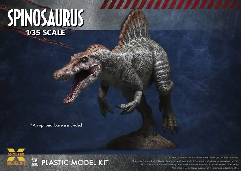 Jurassic Park III Plastic Model Kit 1/35 Spinosaurus 41 cm Produktfoto
