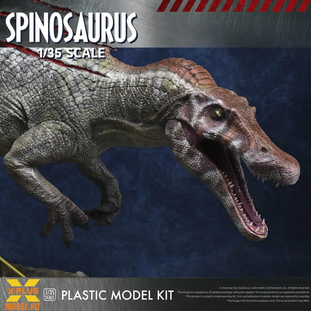 Jurassic Park III Plastic Model Kit 1/35 Spinosaurus 41 cm termékfotó