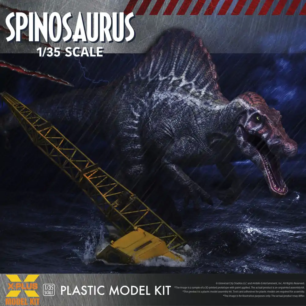 Jurassic Park III Plastic Model Kit 1/35 Spinosaurus 41 cm termékfotó