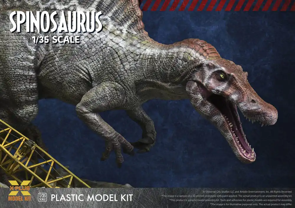 Jurassic Park III Plastic Model Kit 1/35 Spinosaurus 41 cm Produktfoto