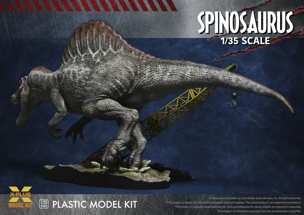 Jurassic Park III Plastic Model Kit 1/35 Spinosaurus 41 cm Produktfoto