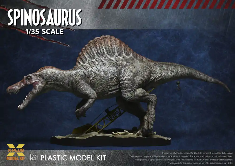Jurassic Park III Plastic Model Kit 1/35 Spinosaurus 41 cm Produktfoto