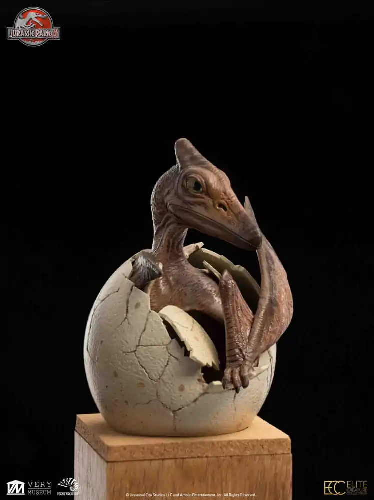 Jurassic Park III ECC Elite Creature Line Statue Hatching Pterosaur 16 cm Produktfoto