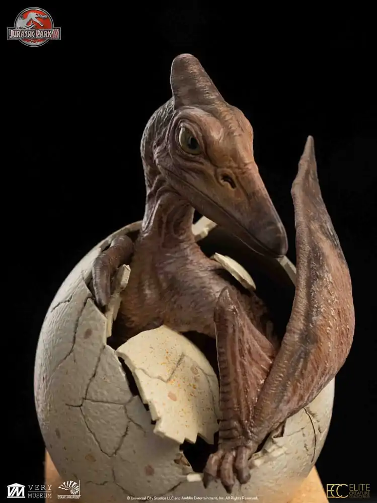 Jurassic Park III ECC Elite Creature Line Statue Hatching Pterosaur 16 cm Produktfoto