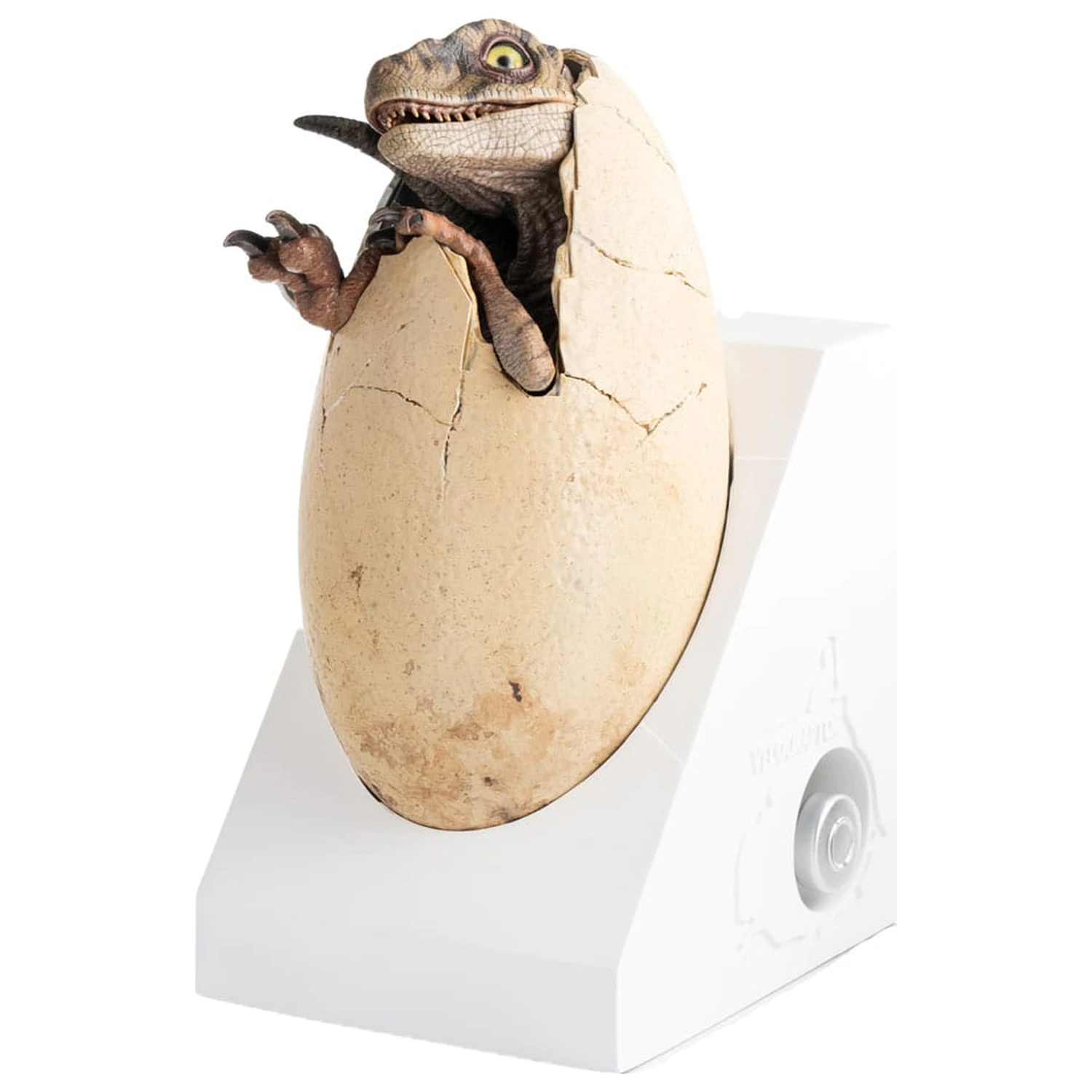 Jurassic Park III ECC Elite Creature Line Statue White Queen Hatching Egg 13 cm Produktfoto