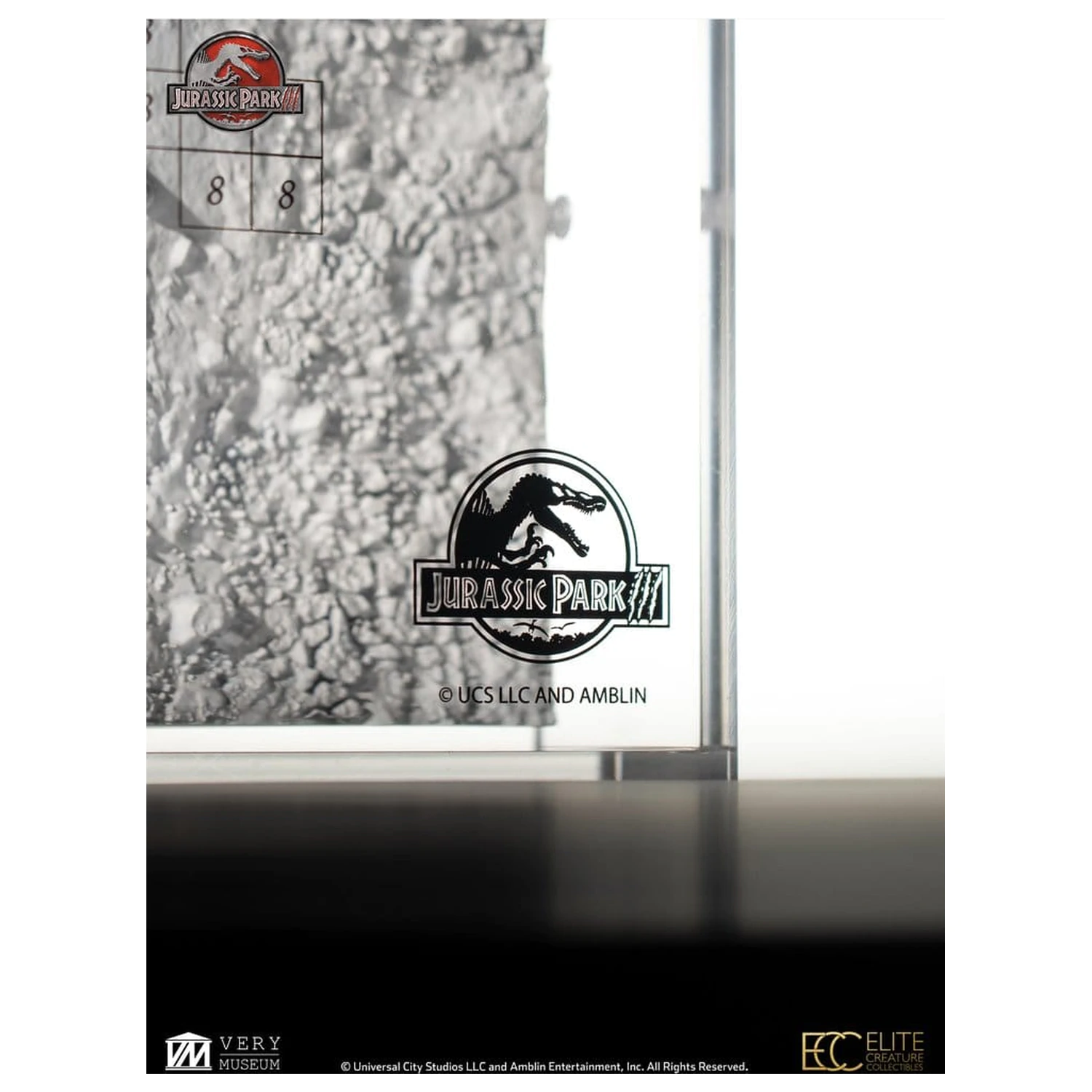 Jurassic Park III Excavation Karte Velociraptor 27 cm Produktfoto