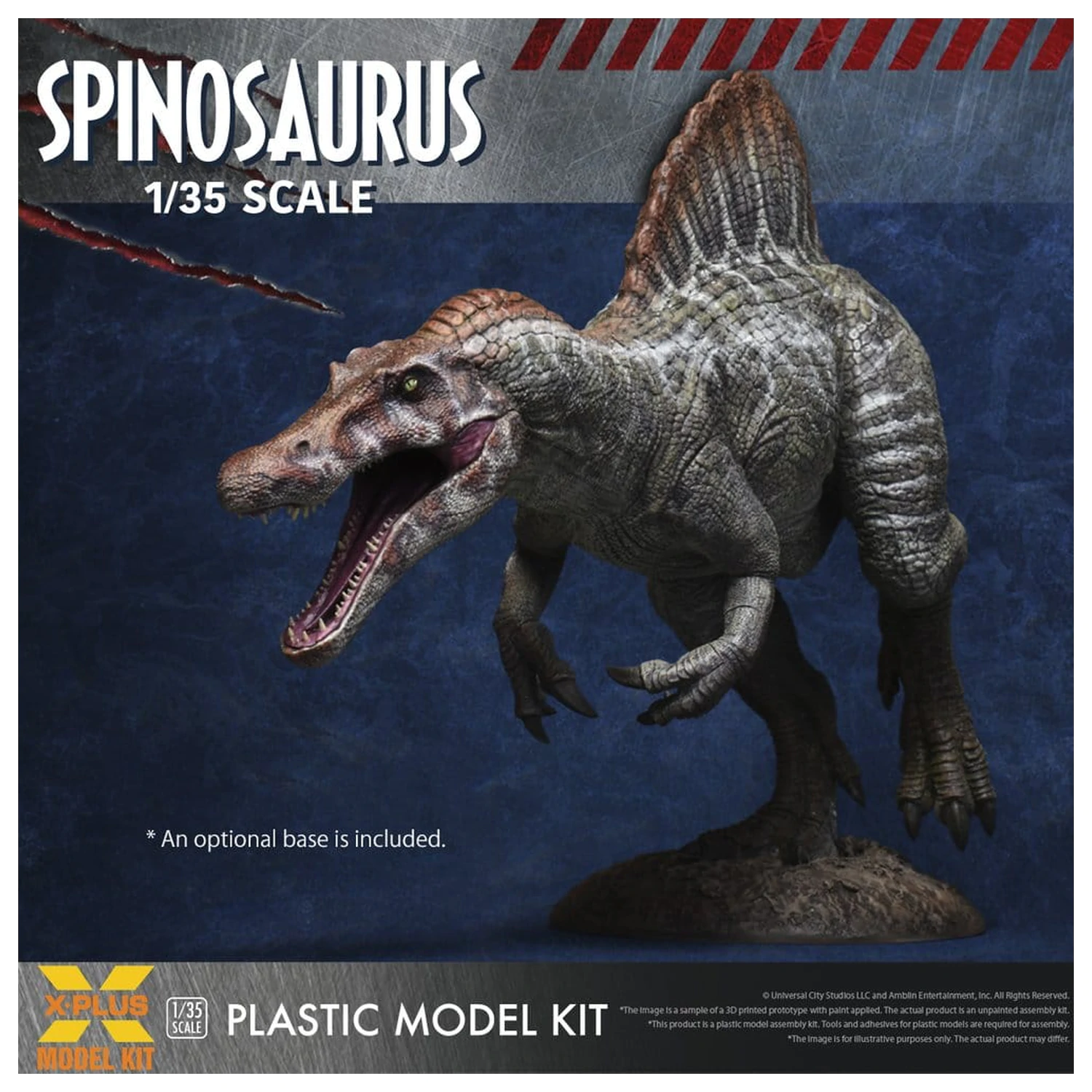 Jurassic Park III Plastikmodellbausatz 1/35 Spinosaurus 19 Zentimeter (Reproduktion) Produktfoto
