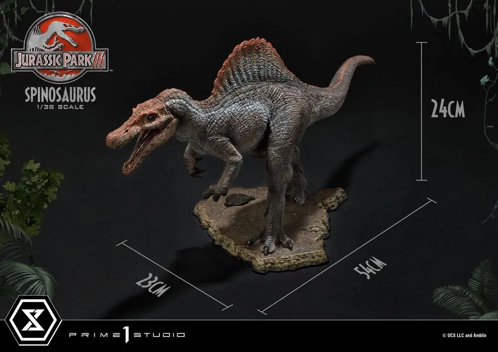 Jurassic Park III Prime Collectibles Statue 1/38 Spinosaurus 24 cm Produktfoto
