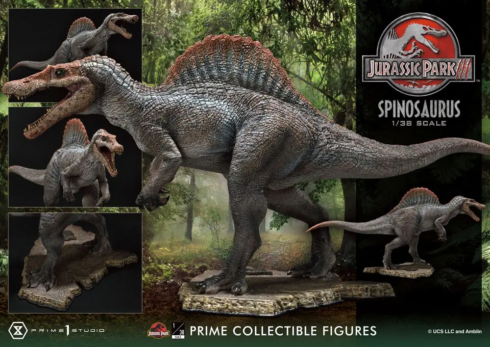 Jurassic Park III Prime Collectibles Statue 1/38 Spinosaurus 24 cm Produktfoto