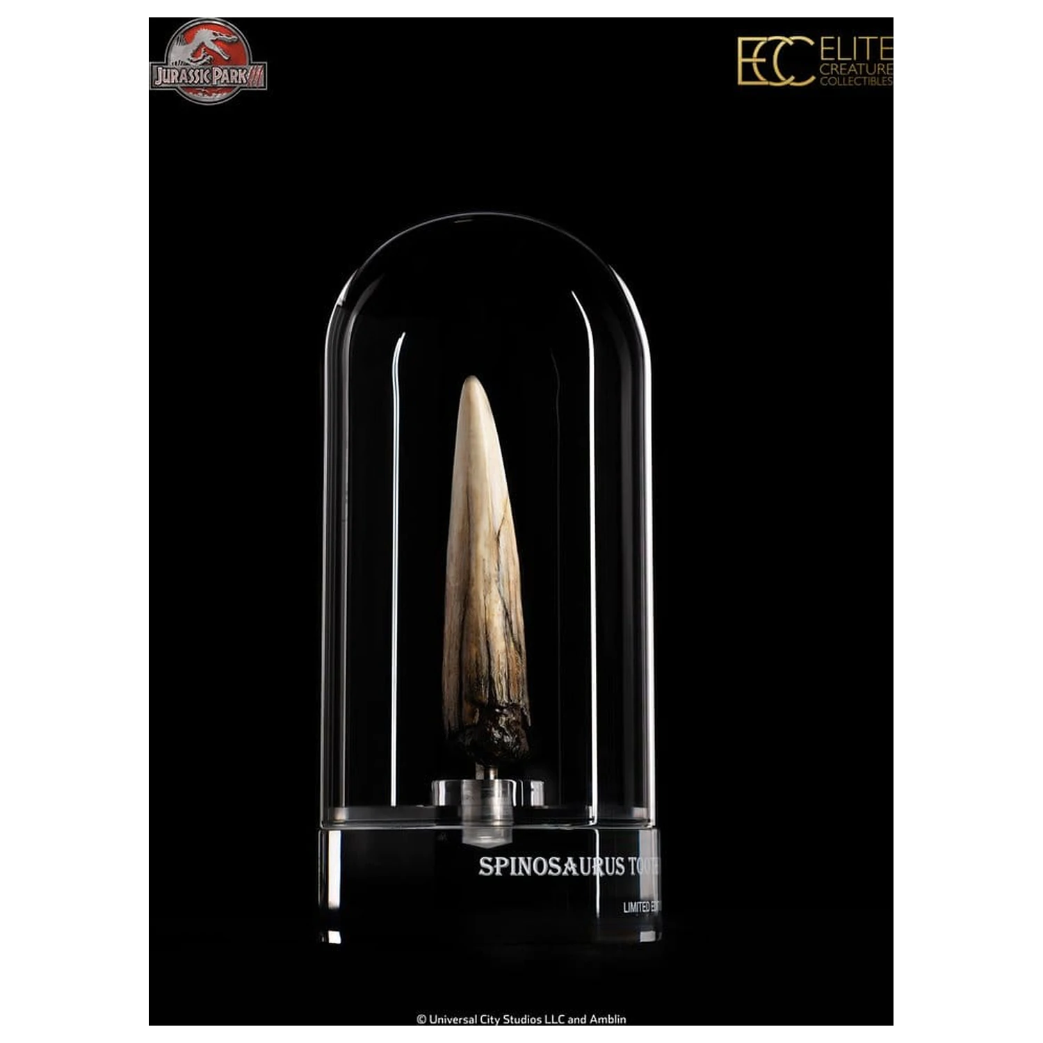 Jurassic Park III Prop Replik 1/1 Spinosaurus Zahn 14 cm Produktfoto