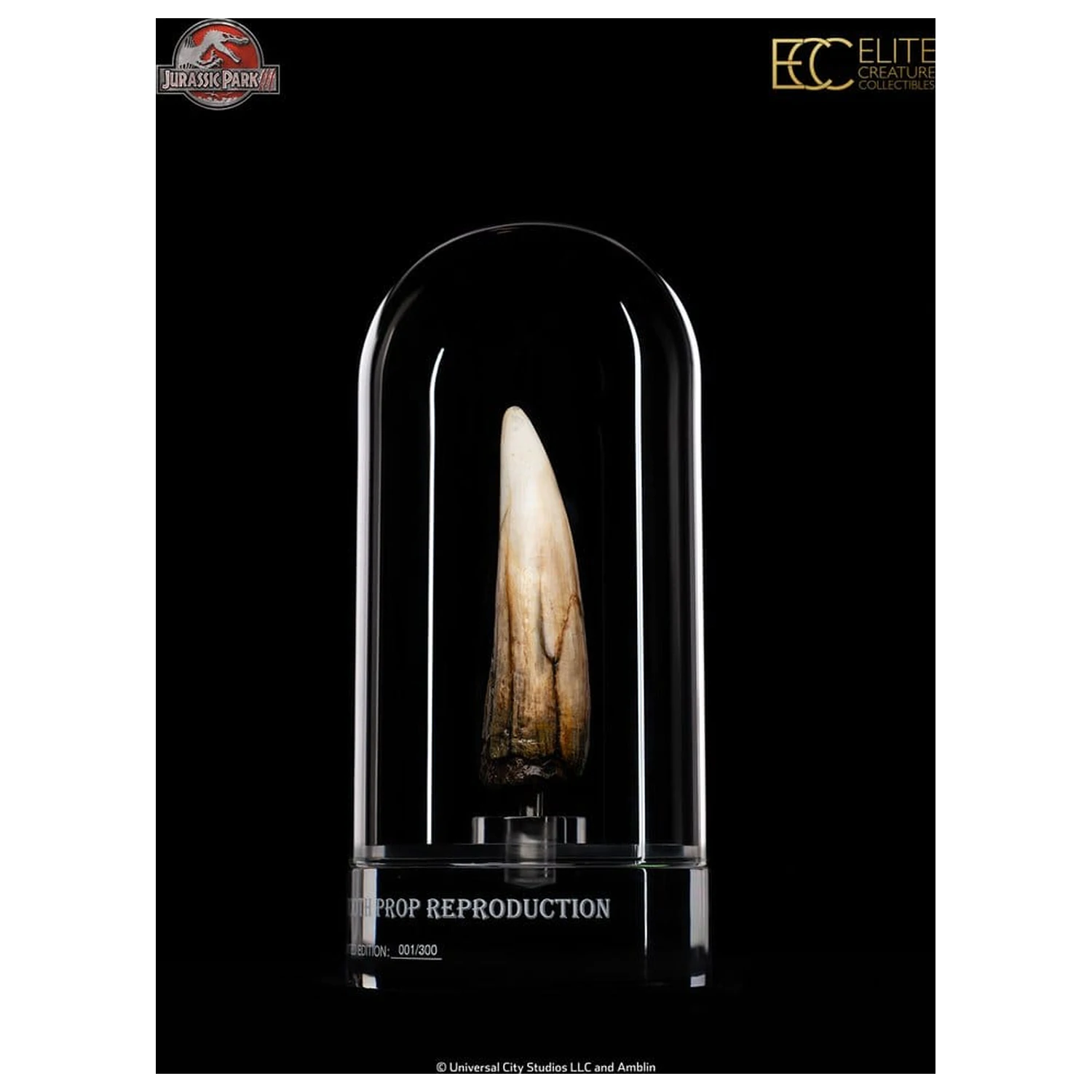 Jurassic Park III Prop Replik 1/1 Spinosaurus Zahn 14 cm Produktfoto