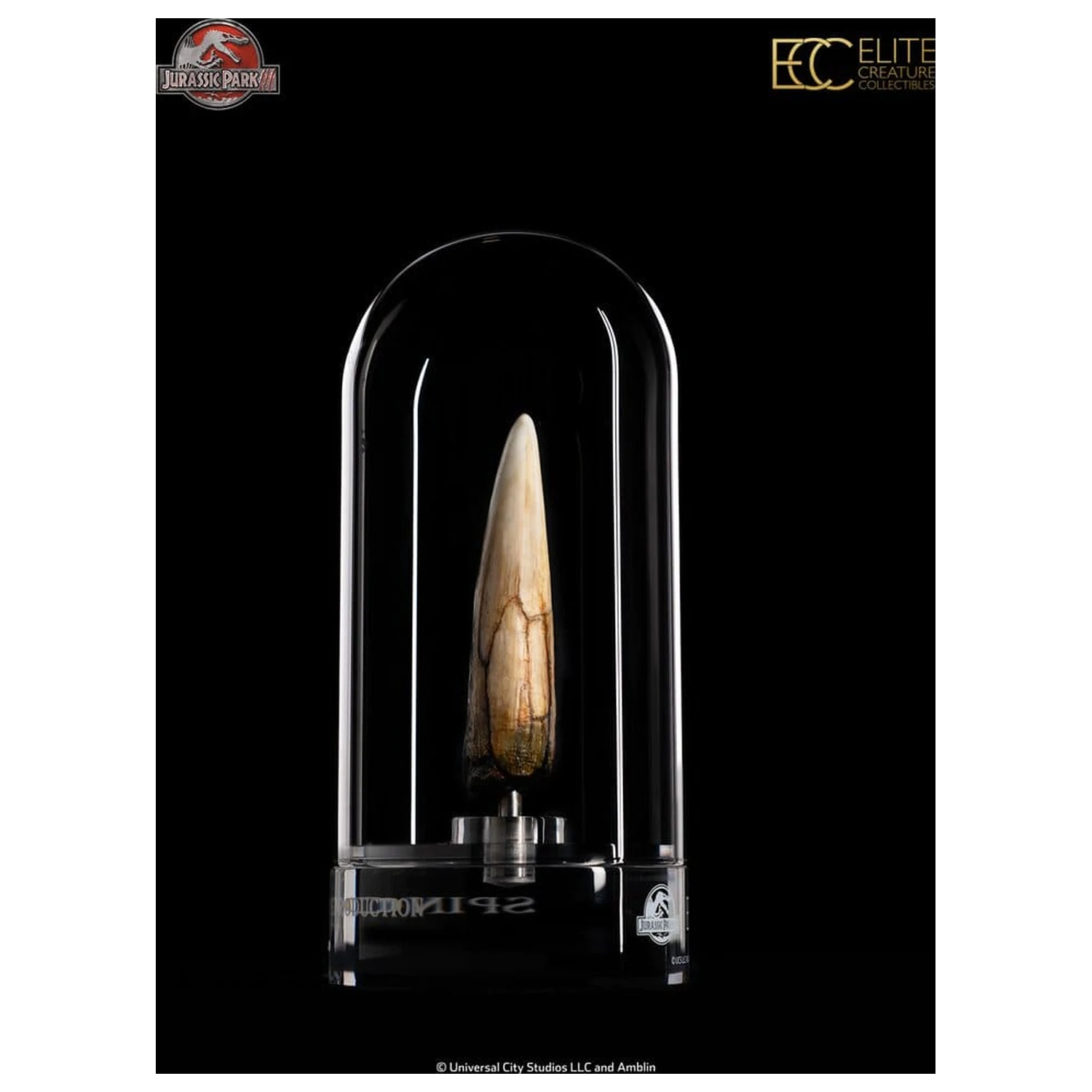 Jurassic Park III Prop Replik 1/1 Spinosaurus Zahn 14 cm Produktfoto