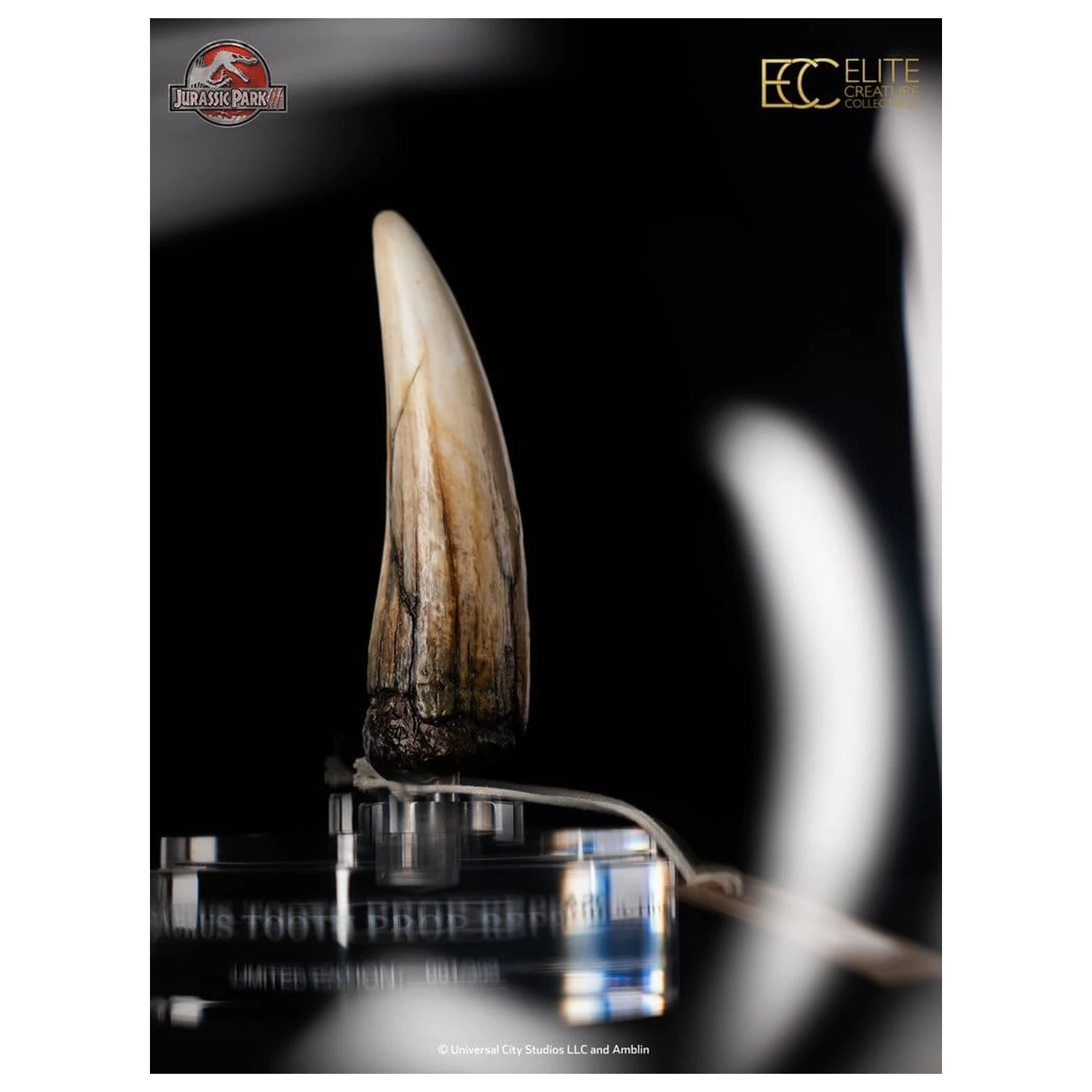 Jurassic Park III Prop Replik 1/1 Spinosaurus Zahn 14 cm Produktfoto