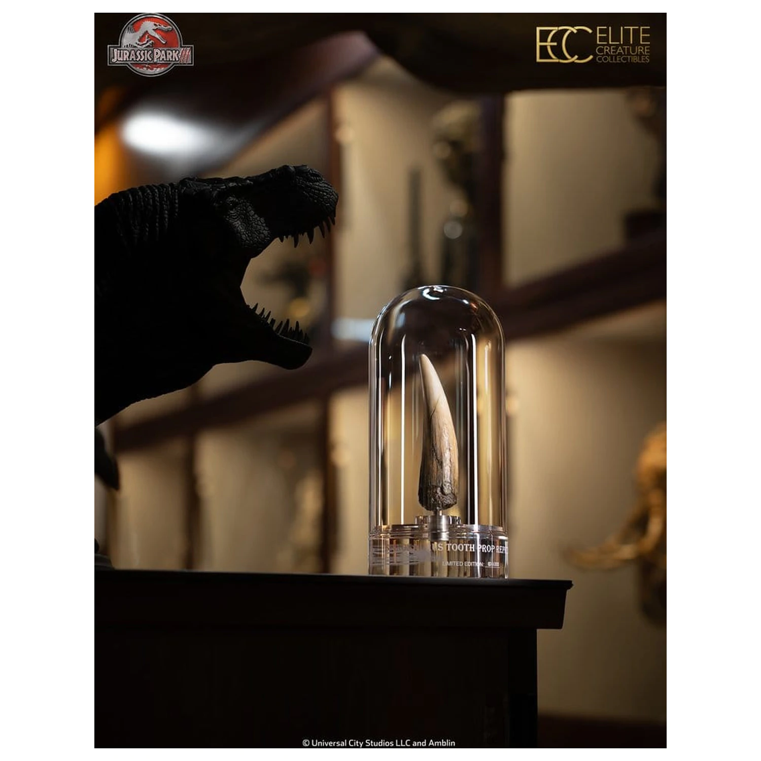 Jurassic Park III Prop Replik 1/1 Spinosaurus Zahn 14 cm Produktfoto