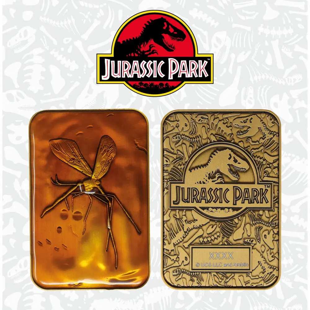 Jurassic Park Metallbarren Mosquito in Amber Limited Edition termékfotó