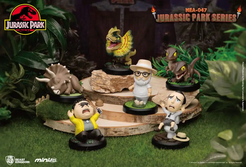 Jurassic Park Mini Egg Attack Figuren Jurassic Park Series Set 10 cm termékfotó