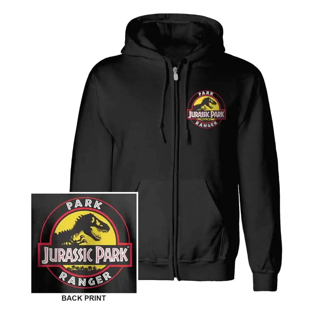 Jurassic Park Kapuzenpullover mit Reißverschluß Park Ranger Produktfoto