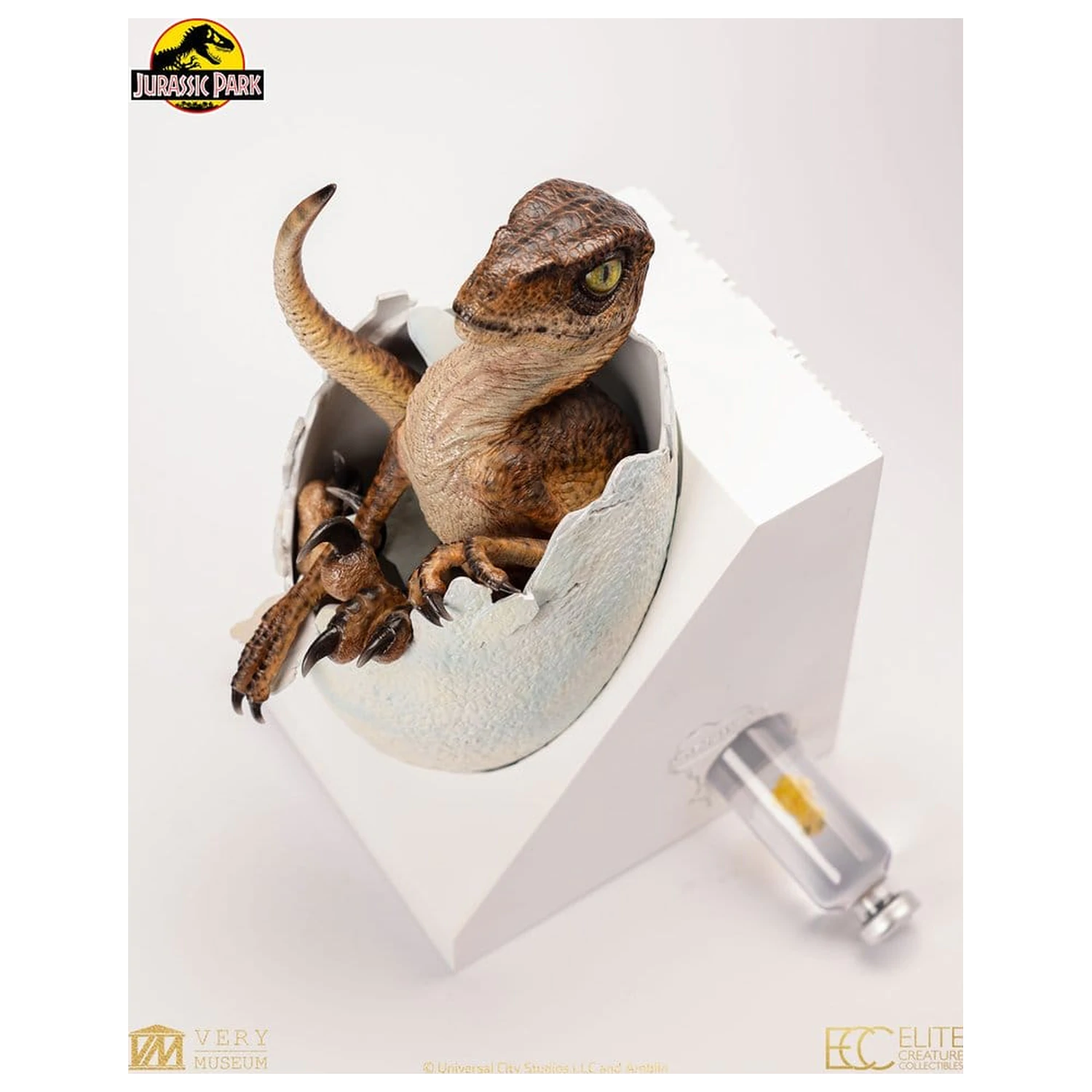 Jurassic Park Nachbildung Büste Velociraptor Hatching Egg 24 cm Produktfoto