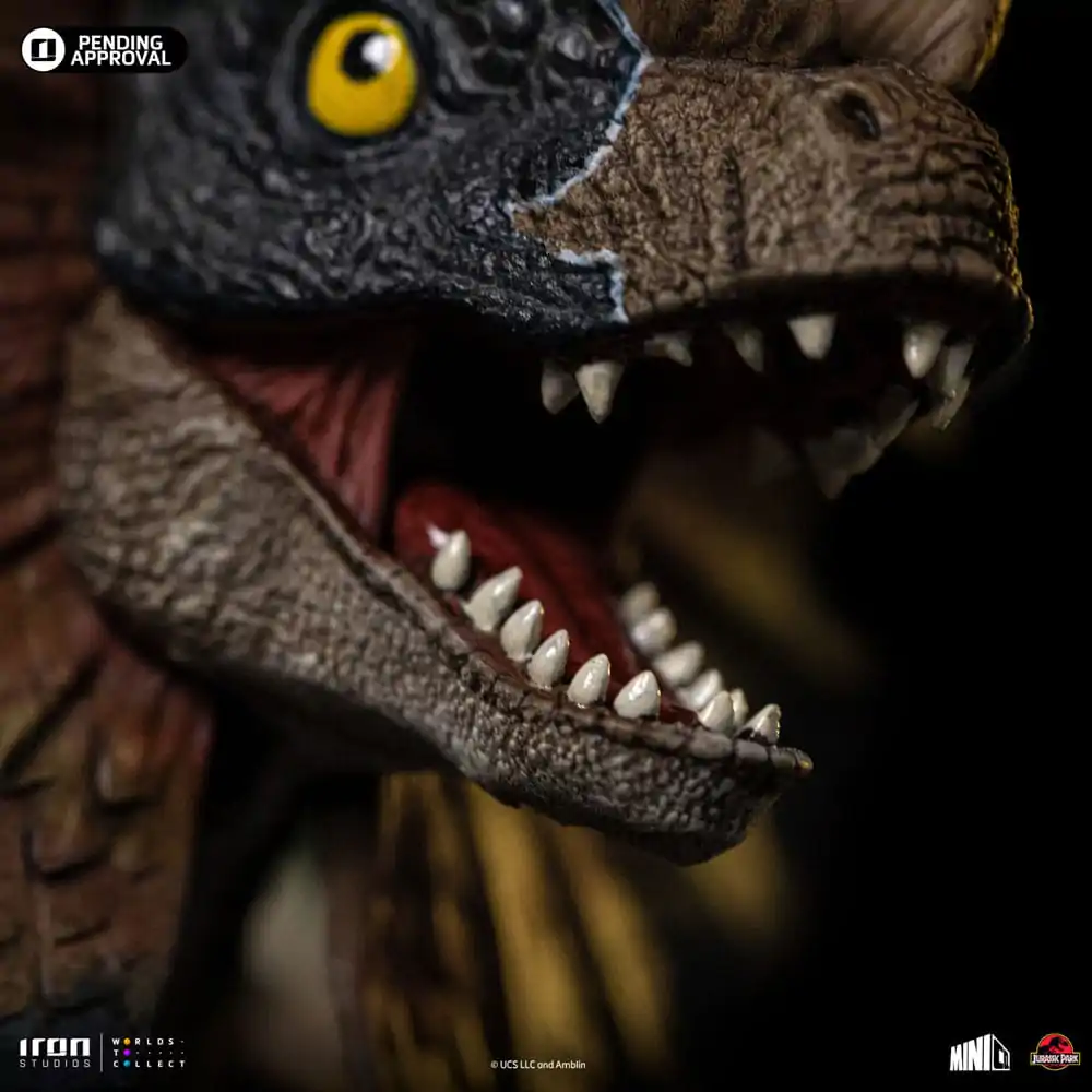 Jurassic Park Mini Co. PVC Statue Dilophosaurus 12 cm termékfotó