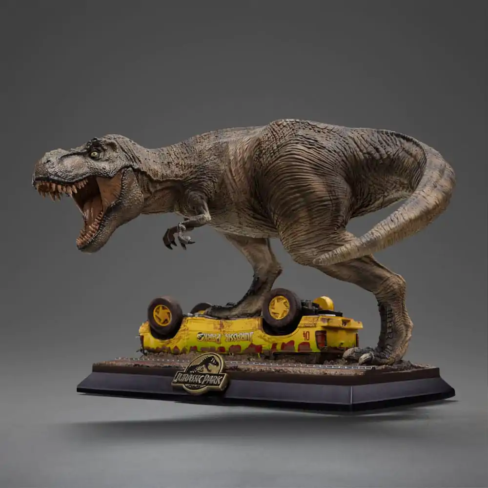 Jurassic Park  Icons Statue PVC T-Rex Attack 15 cm termékfotó