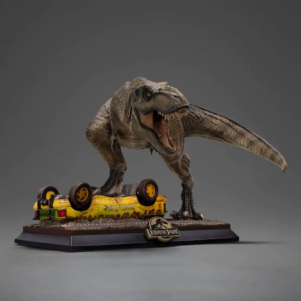 Jurassic Park  Icons Statue PVC T-Rex Attack 15 cm termékfotó