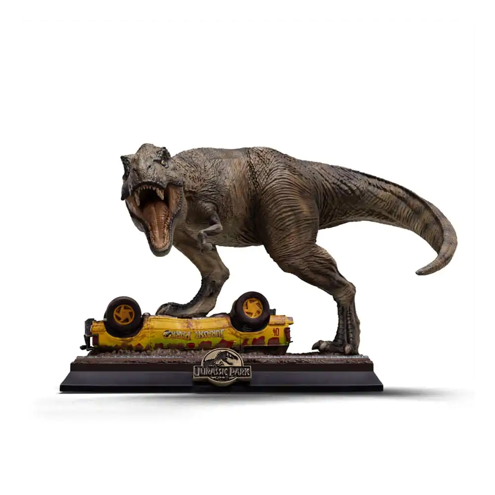 Jurassic Park  Icons Statue PVC T-Rex Attack 15 cm termékfotó