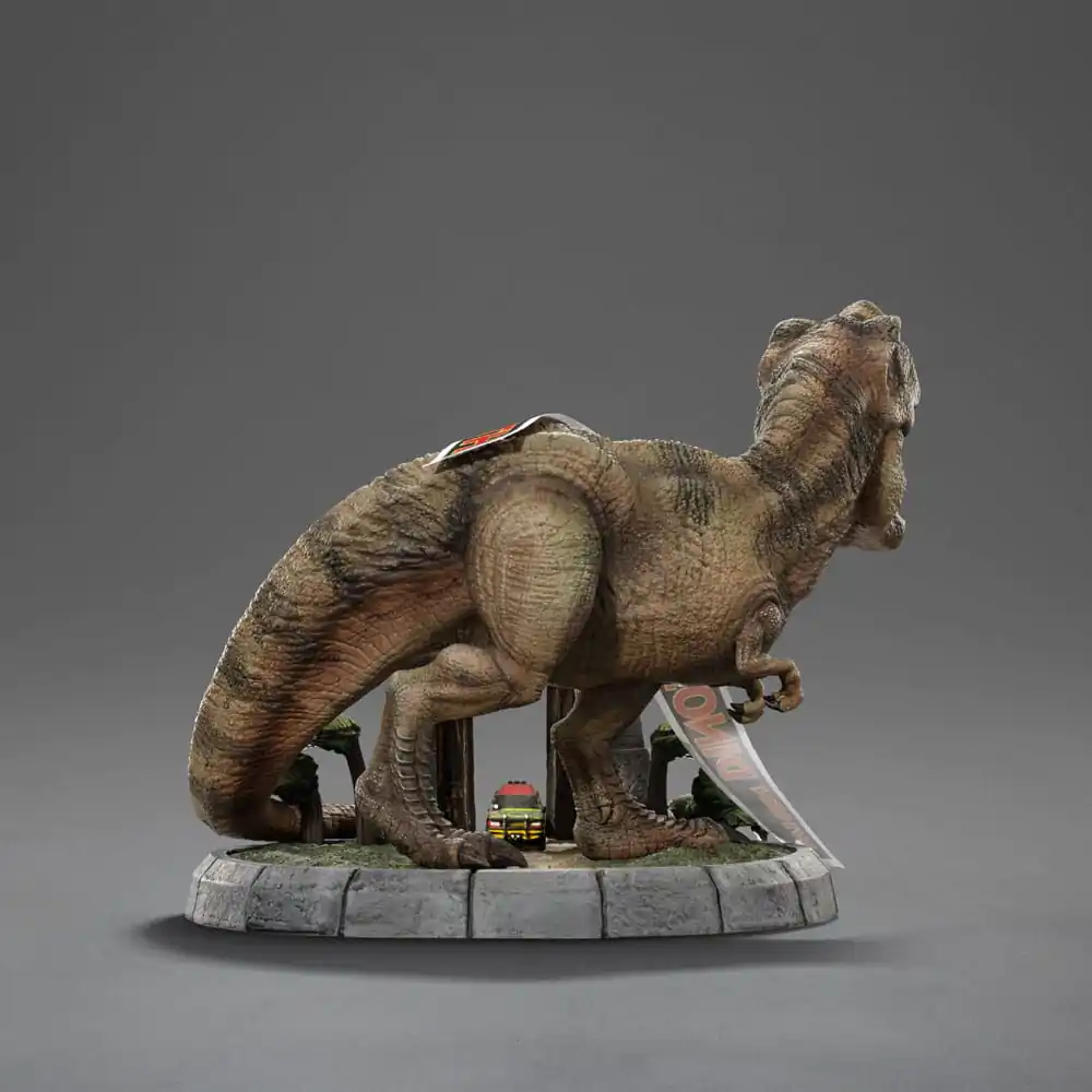 Jurassic Park Mini Co. PVC Figur T-Rex Illusion Deluxe 15 cm termékfotó