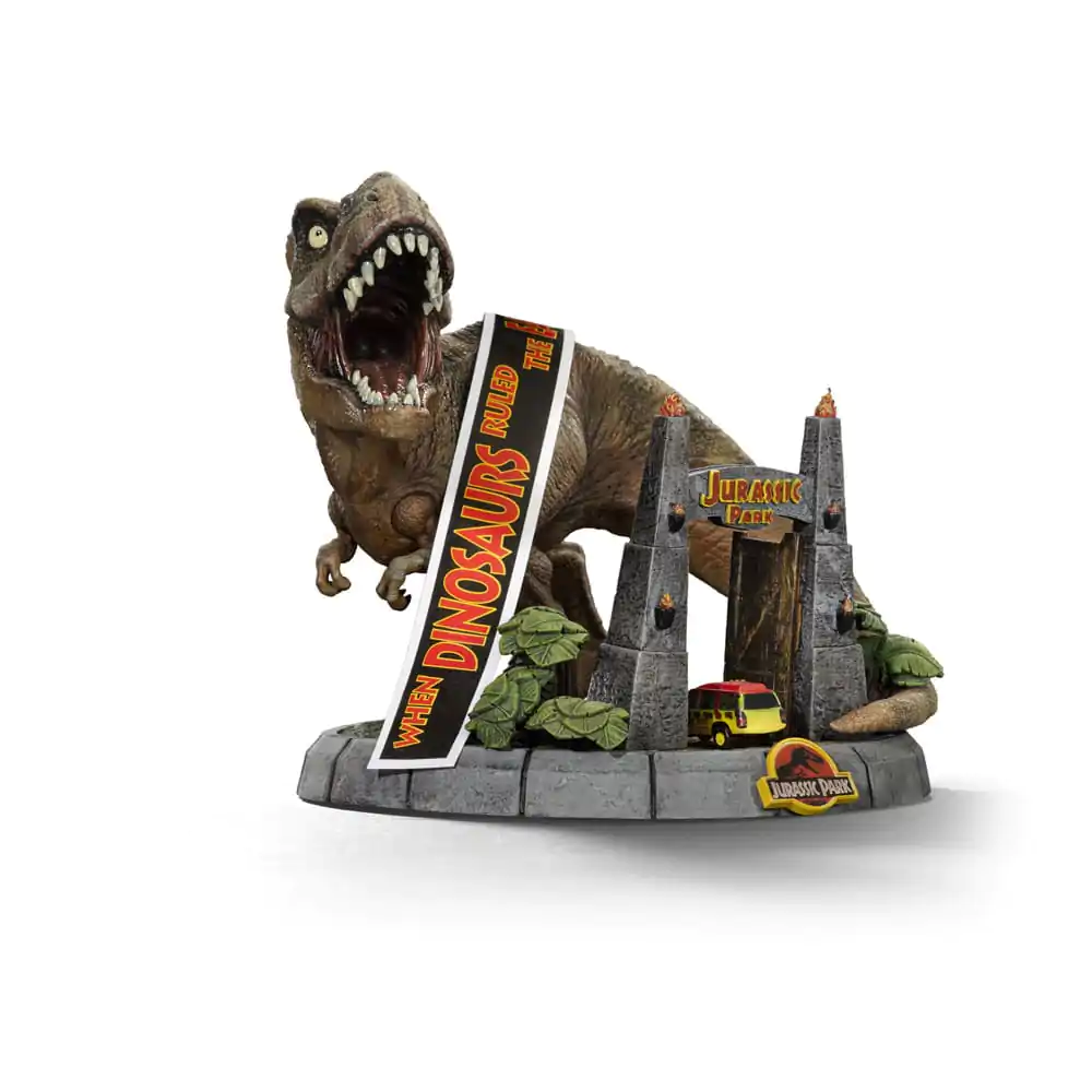 Jurassic Park Mini Co. PVC Figur T-Rex Illusion Deluxe 15 cm termékfotó