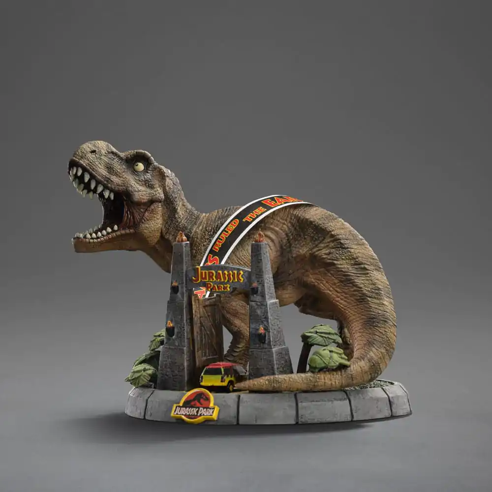 Jurassic Park Mini Co. PVC Figur T-Rex Illusion Deluxe 15 cm termékfotó