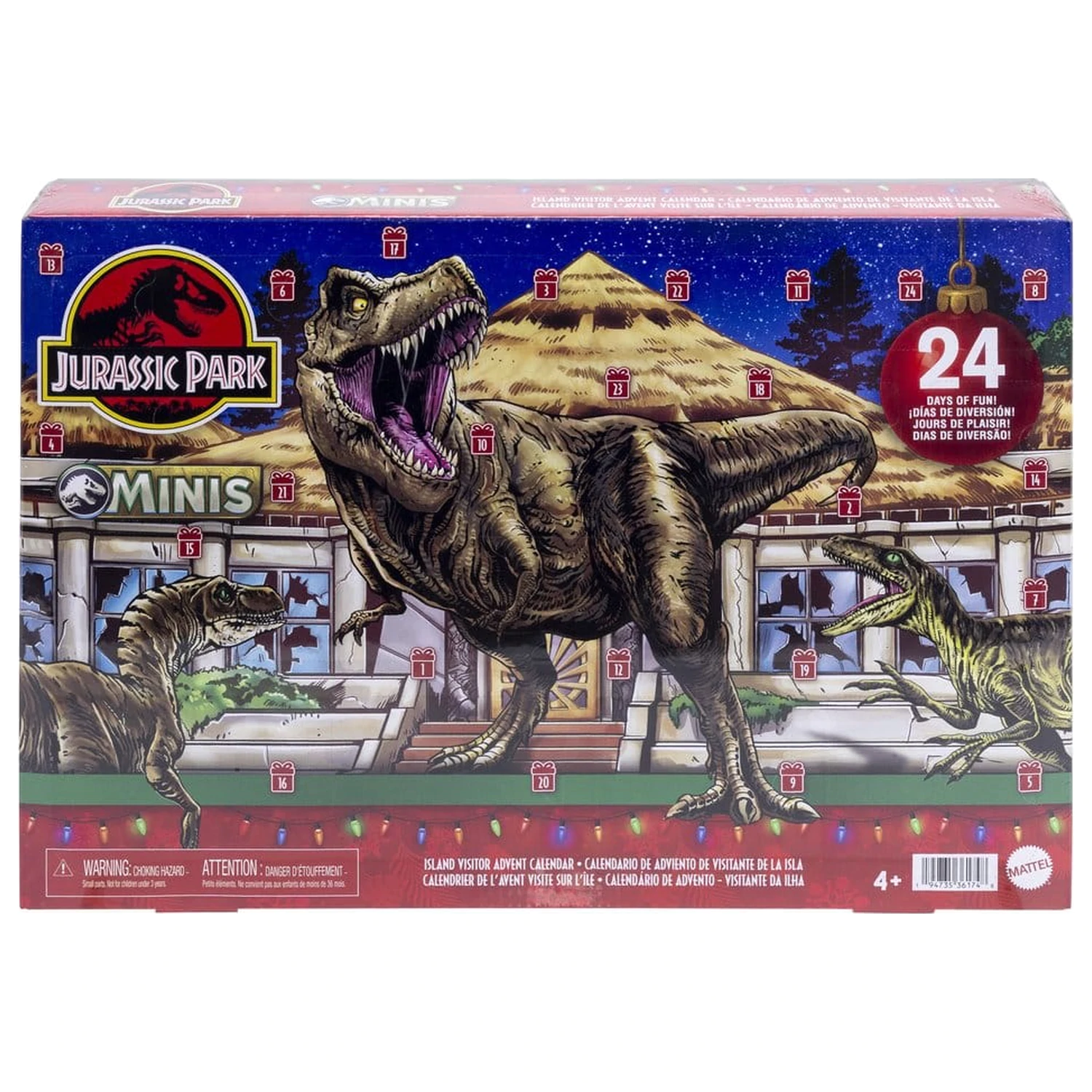 Jurassic Park Minis Adventskalender Island Visitor Produktfoto