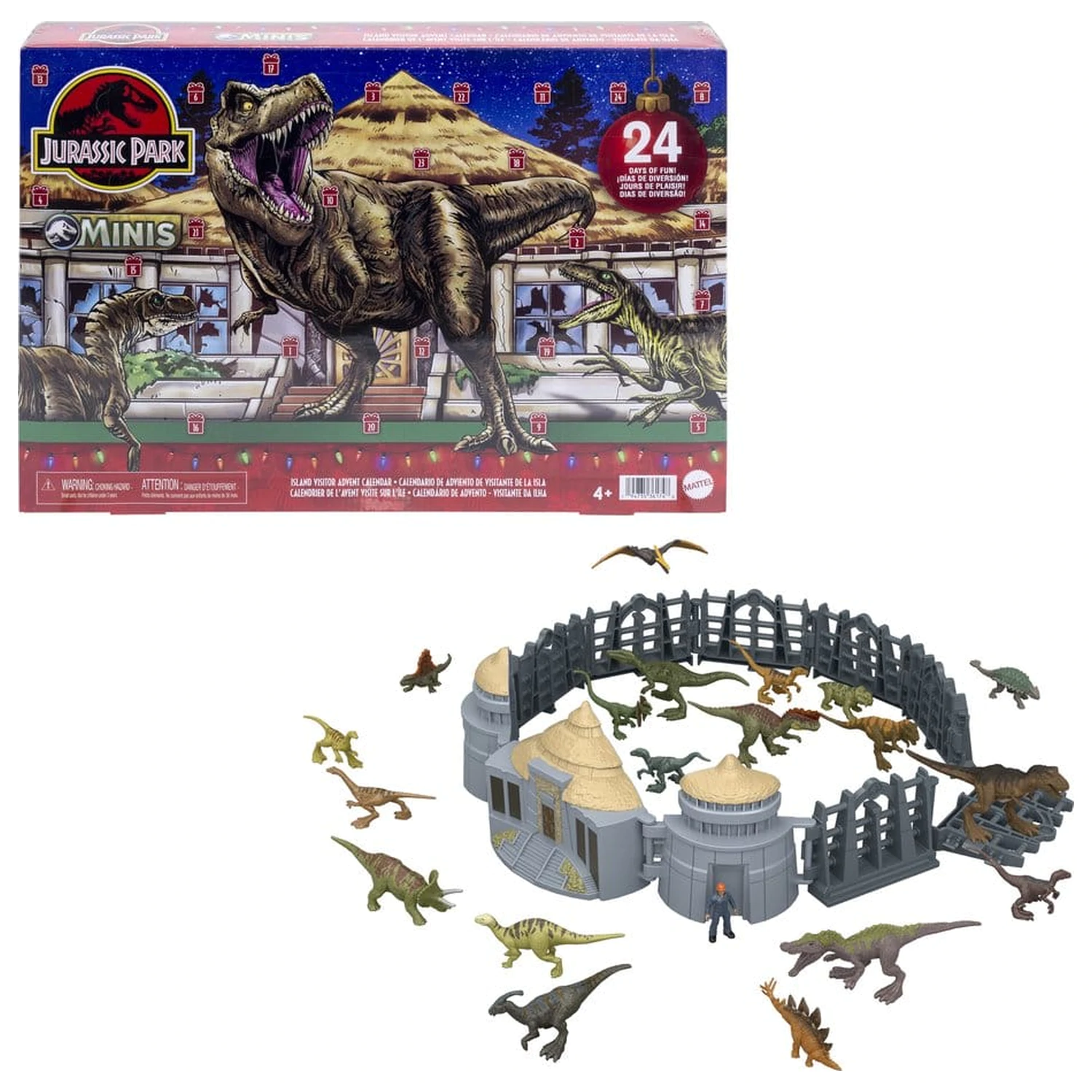 Jurassic Park Minis Adventskalender Island Visitor Produktfoto