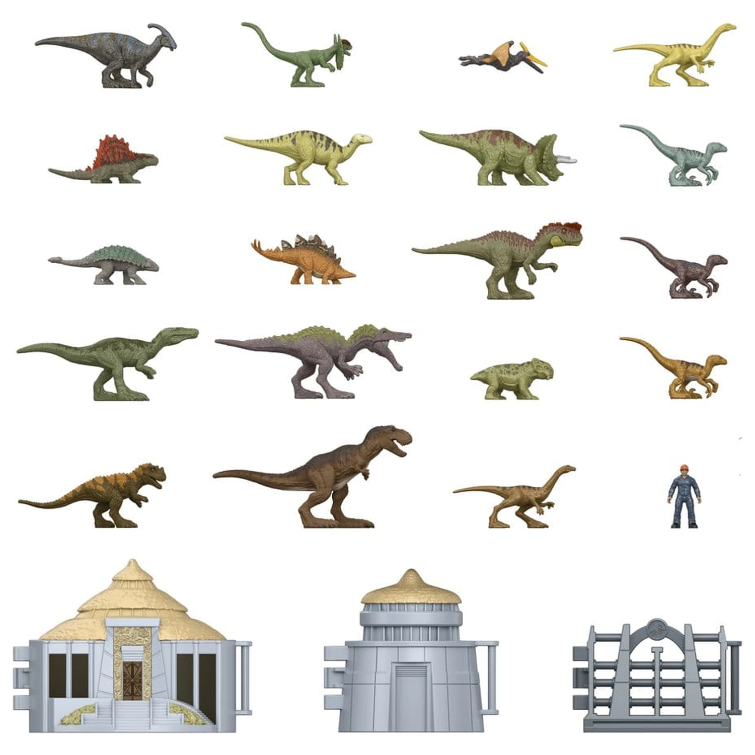 Jurassic Park Minis Adventskalender Island Visitor Produktfoto