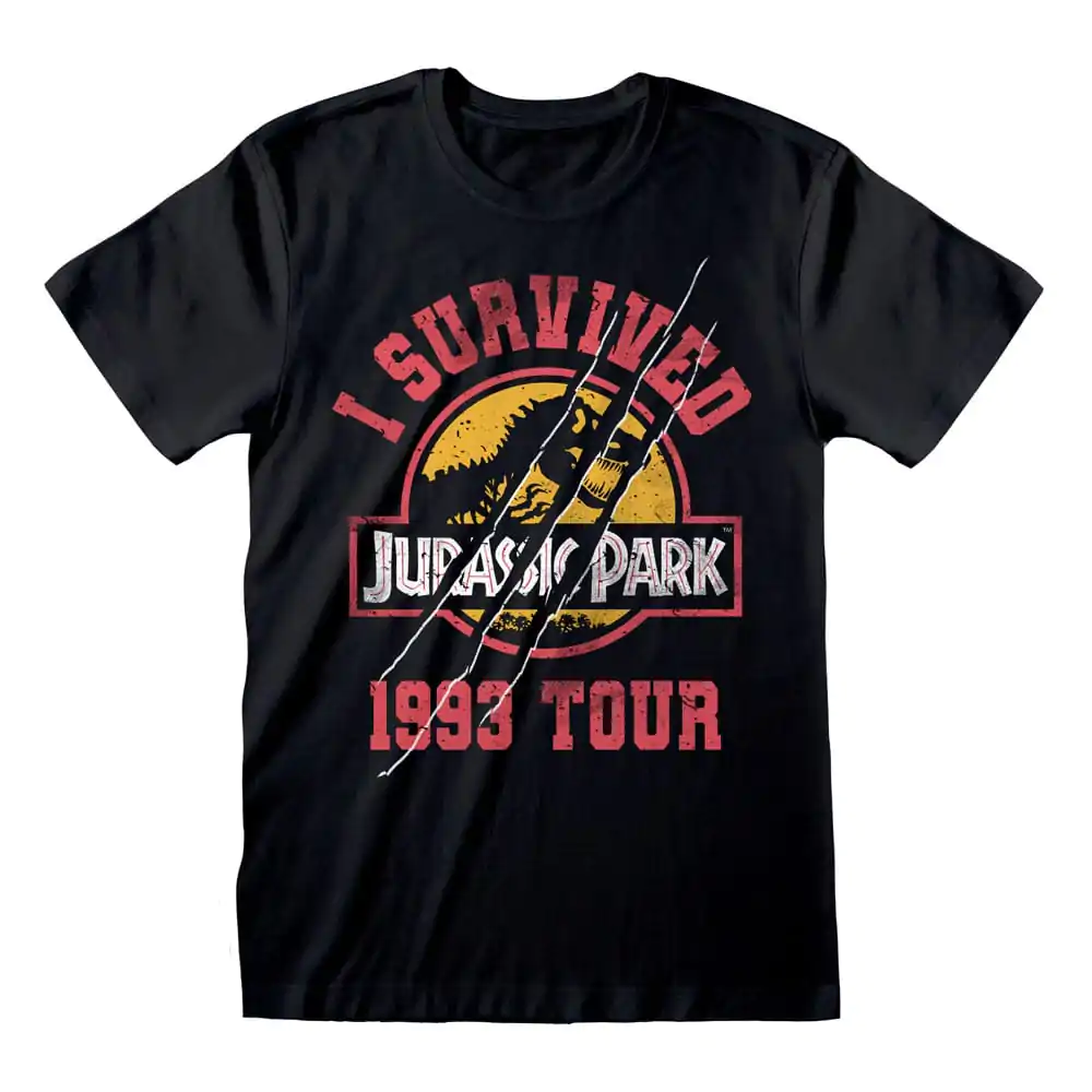 Jurassic Park T-Shirt I Survived 1993 termékfotó