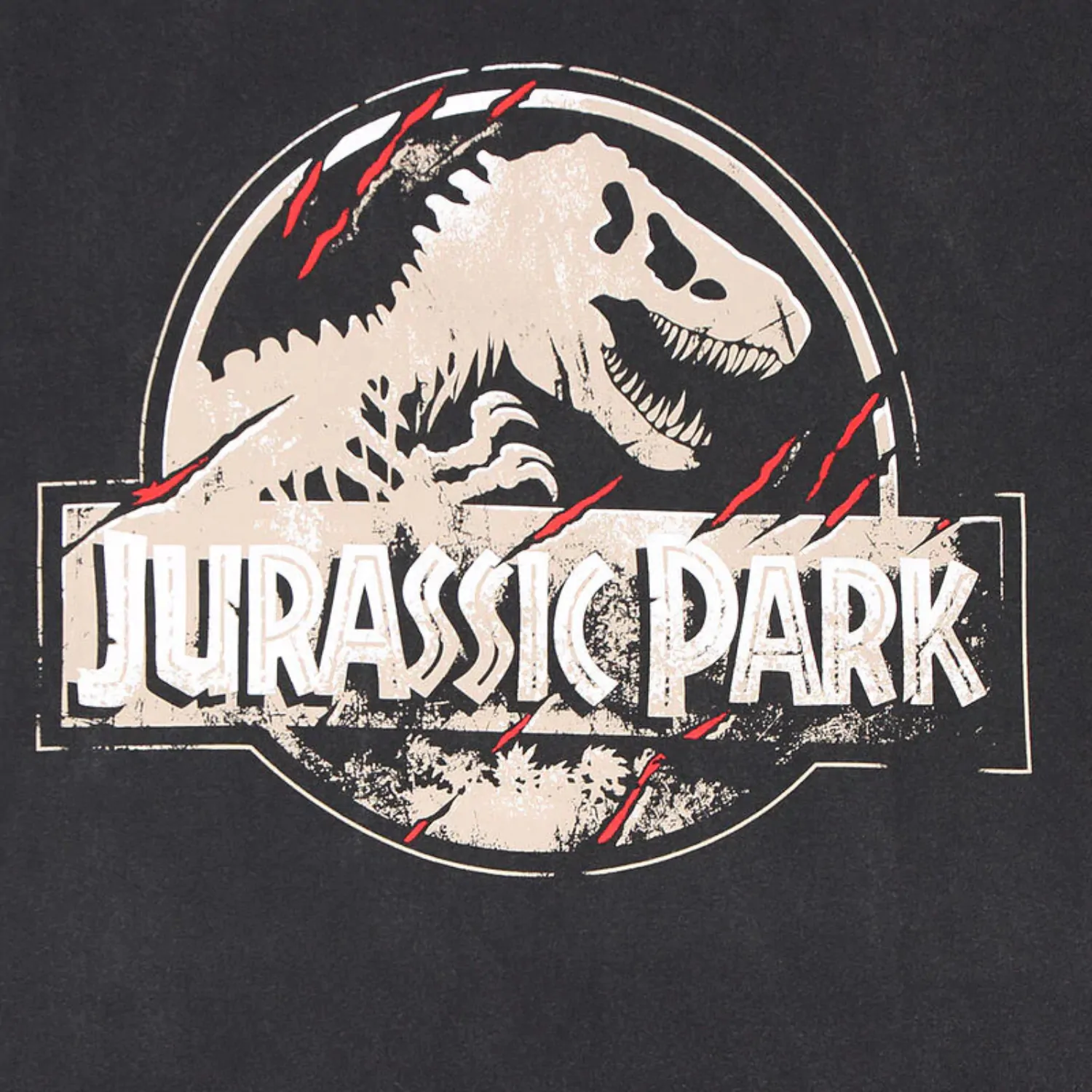 Jurassic Park T-Shirt Scratched Logo Produktfoto
