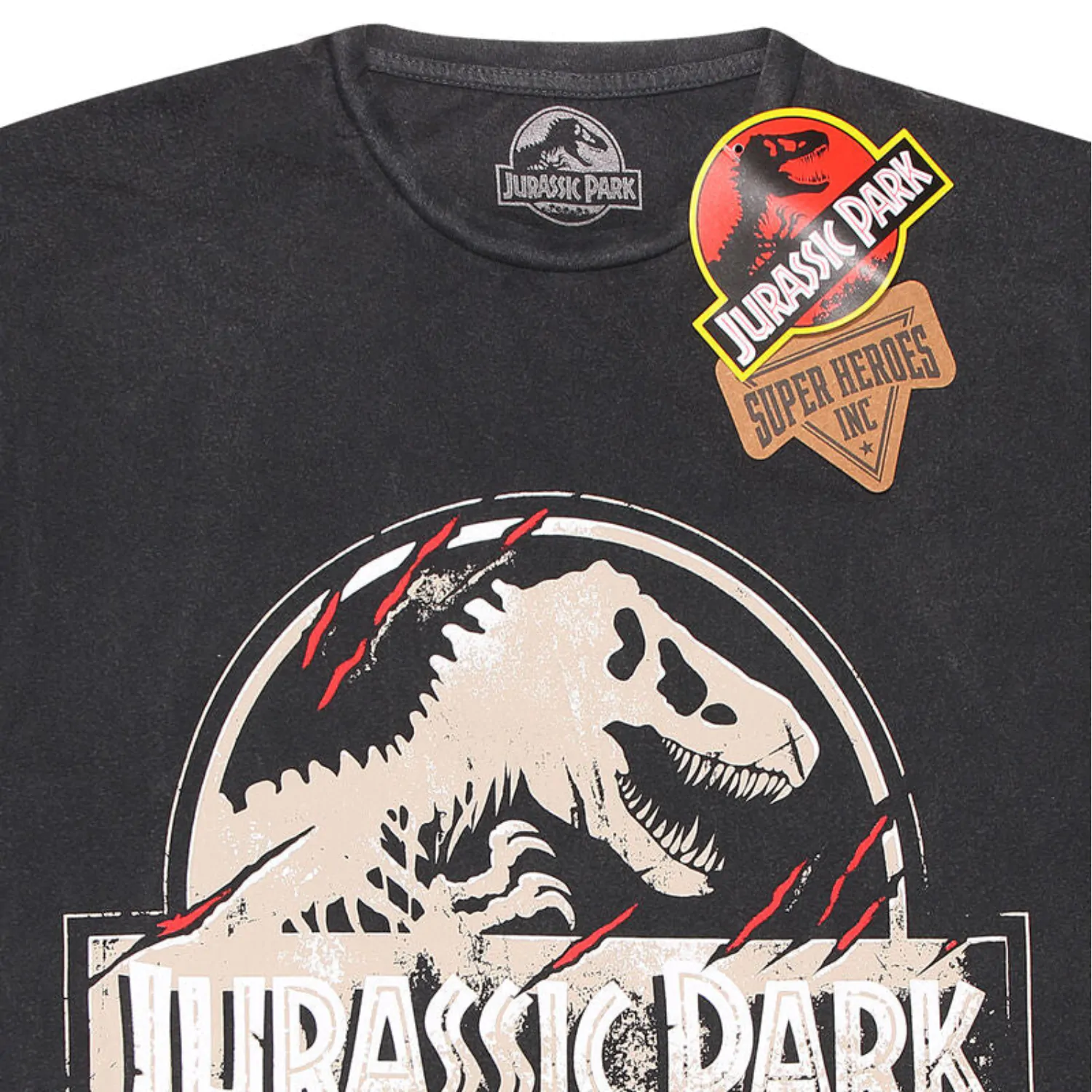 Jurassic Park T-Shirt Scratched Logo Produktfoto