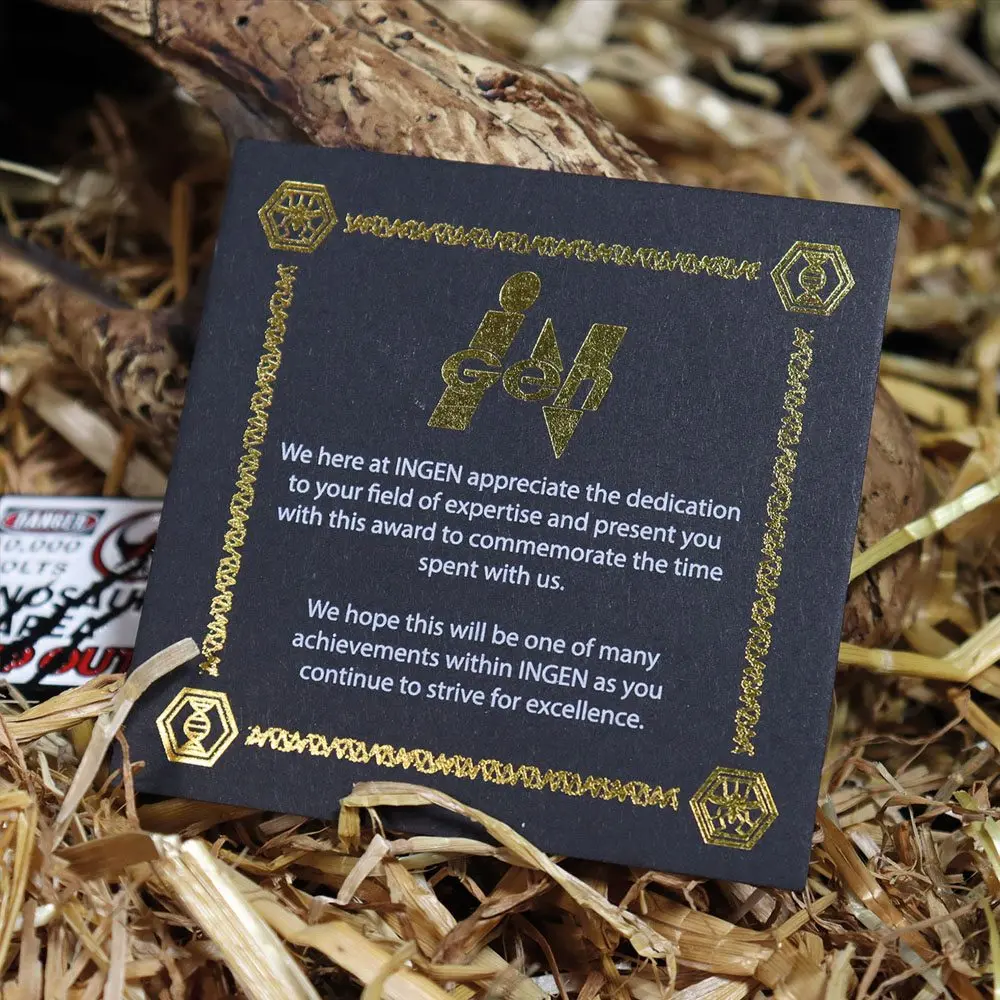 Jurassic Park Repliken Premium Box Genetics Division Produktfoto
