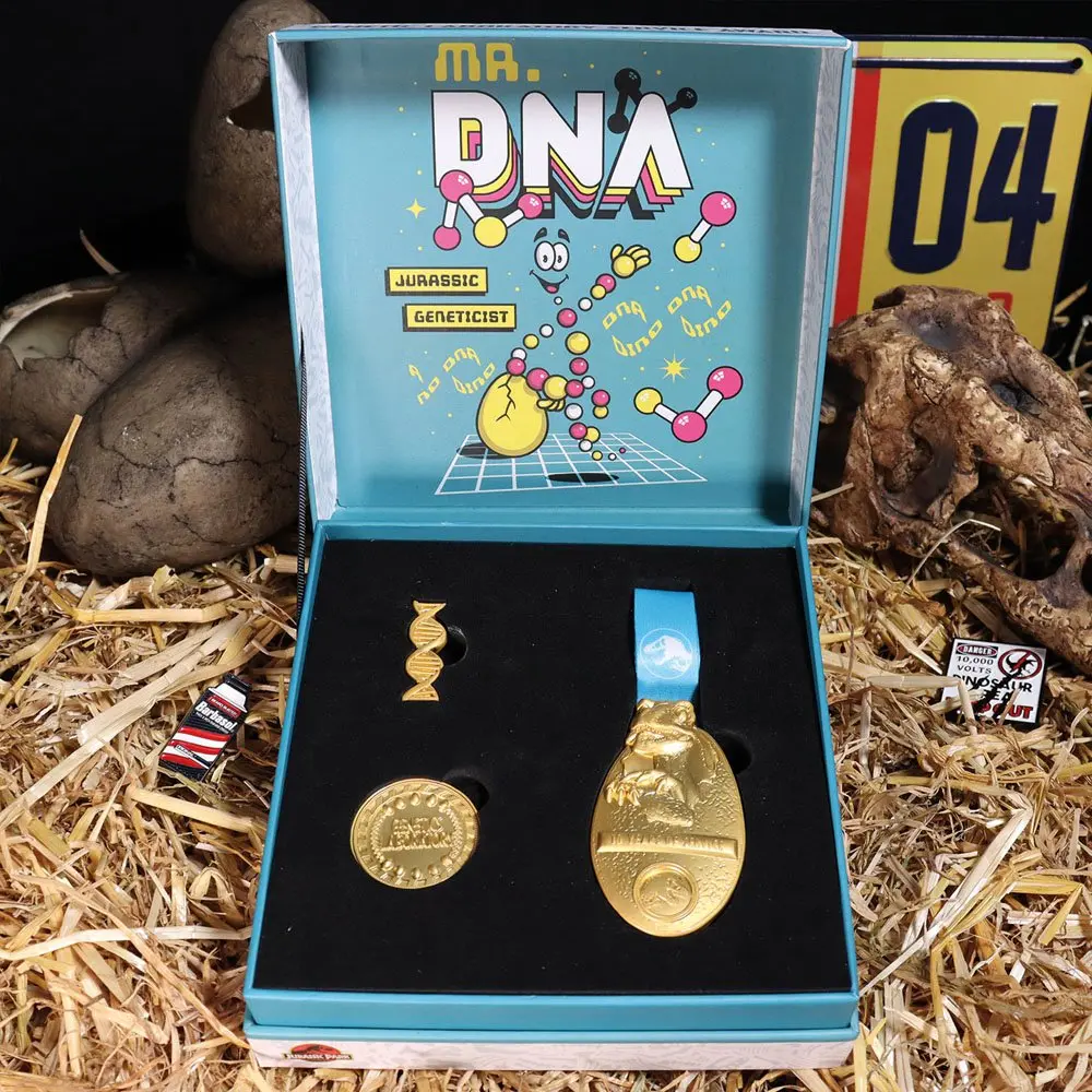 Jurassic Park Repliken Premium Box Genetics Division Produktfoto