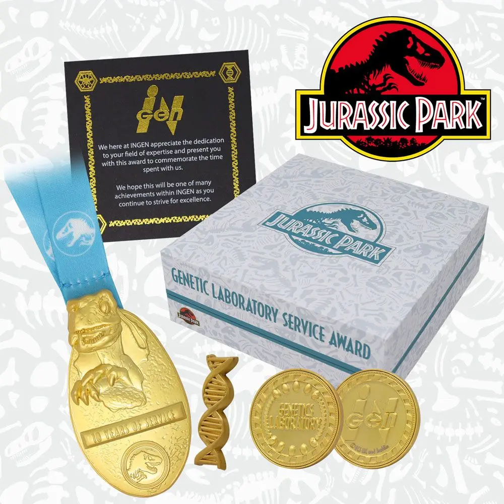 Jurassic Park Repliken Premium Box Genetics Division Produktfoto
