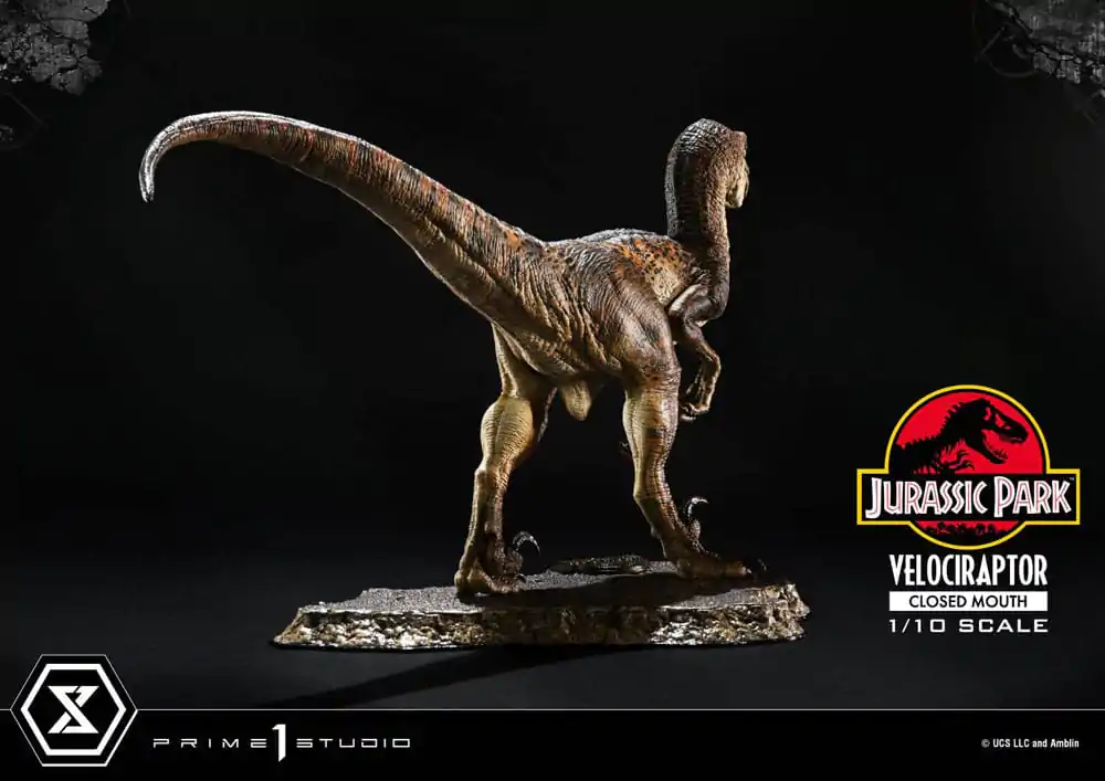 Jurassic Park Prime Collectibles Statue 1/10 Velociraptor Closed Mouth 19 cm termékfotó