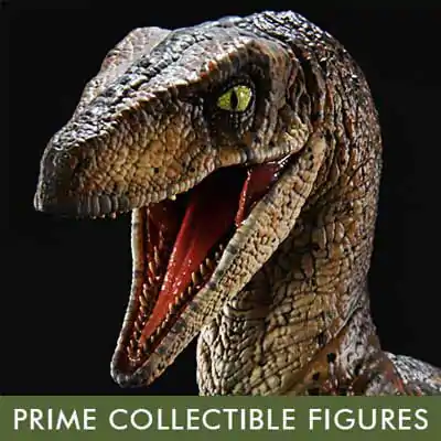 Jurassic Park Prime Collectibles Statue 1/10 Velociraptor Jump 21 cm termékfotó