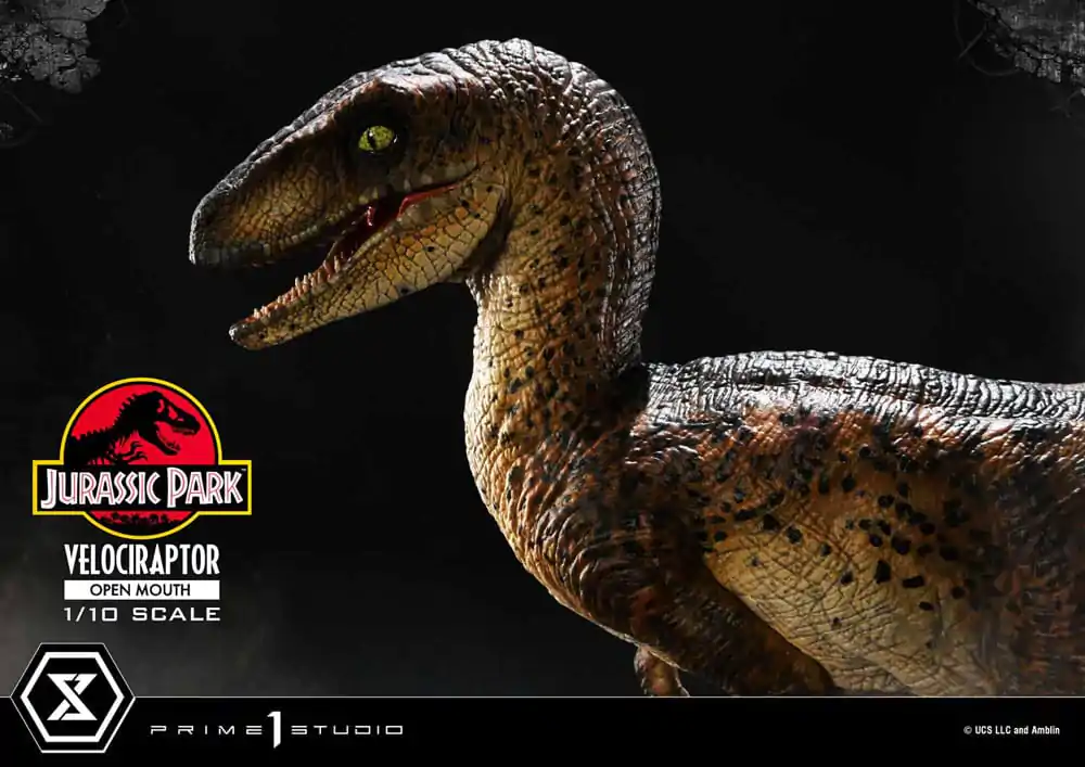 Jurassic Park Prime Collectibles Statue 1/10 Velociraptor Open Mouth 19 cm termékfotó