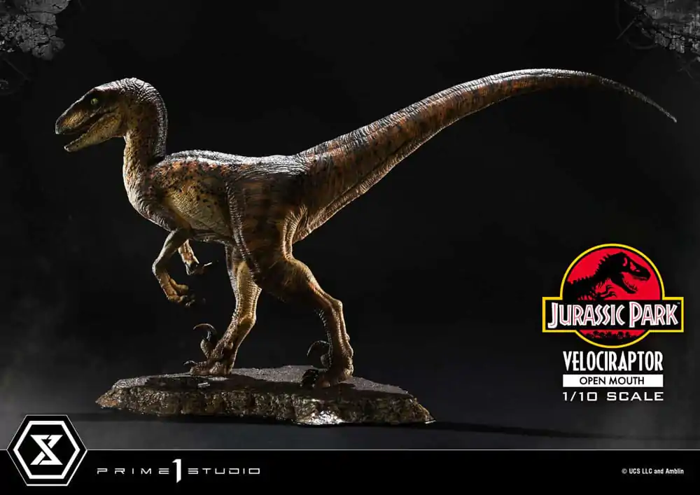 Jurassic Park Prime Collectibles Statue 1/10 Velociraptor Open Mouth 19 cm termékfotó