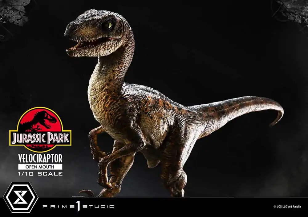 Jurassic Park Prime Collectibles Statue 1/10 Velociraptor Open Mouth 19 cm termékfotó