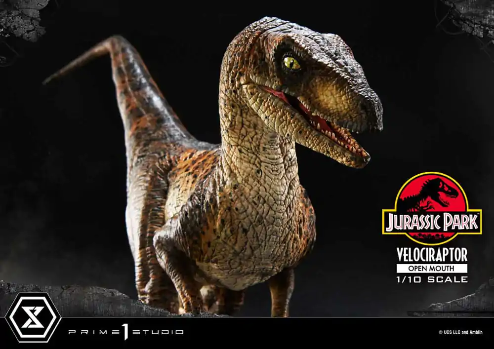 Jurassic Park Prime Collectibles Statue 1/10 Velociraptor Open Mouth 19 cm termékfotó